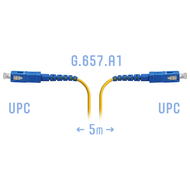 Патчкорд оптический SC/UPC SM G.657.A1 5 метров 2мм SNR SNR-PC-SC/UPC-A-5m (2,0)