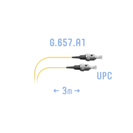 Шнур монтажный оптический ST/UPC SM G.657.A1 3 метра SNR SNR-PC-ST/UPC-A-3m (0, 9)