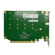 Переходной адаптер PCIe 3.0 x16 на 4xM.2 NVMe SNR LRNV95NF
