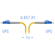 Патчкорд оптический LC/UPC SM G.657.A1 1 метр SNR SNR-PC-LC/UPC-A-1m