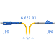 Патчкорд оптический LC/UPC-SC/UPC SM G.657.A1 5 метров SNR SNR-PC-LC/UPC-SC/UPC-A-5m