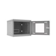 Шкаф телекоммуникационный настенный 4U 10" 294х300х243мм серия LITE (стеклянная дверь) SNR SNR-TWS-4-GL
