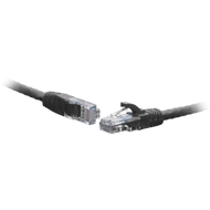 Коммутационный шнур U/UTP 4-х парный cat.5e 3.0м PVC standart чёрный SNR SNR-UU4-5E-030-PST-BK
