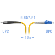 Патчкорд оптический LC/UPC-FC/UPC SM G.657.A1 10 метров SNR SNR-PC-LC/UPC-FC/UPC-A-10m