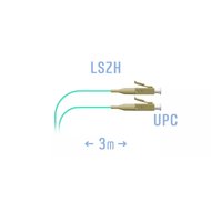 Шнур монтажный оптический LC/UPC MM 3m SNR SNR-PC-LC/UPC-MM-3m (0,9)