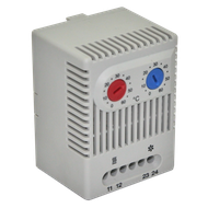 Блок управления климатом (термостат) для вентиляторов и обогревателей (сдвоенный) SNR SNR-THERM-BCH