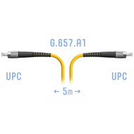 Патчкорд оптический FC/UPC SM G.657.A1 5 метров SNR SNR-PC-FC/UPC-A-5m
