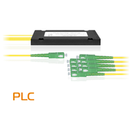 Делитель оптический планарный SNR-PLC-1x8,  корпус,  разъемы SC/APC B-Optix PLC-1x8-SC/APC